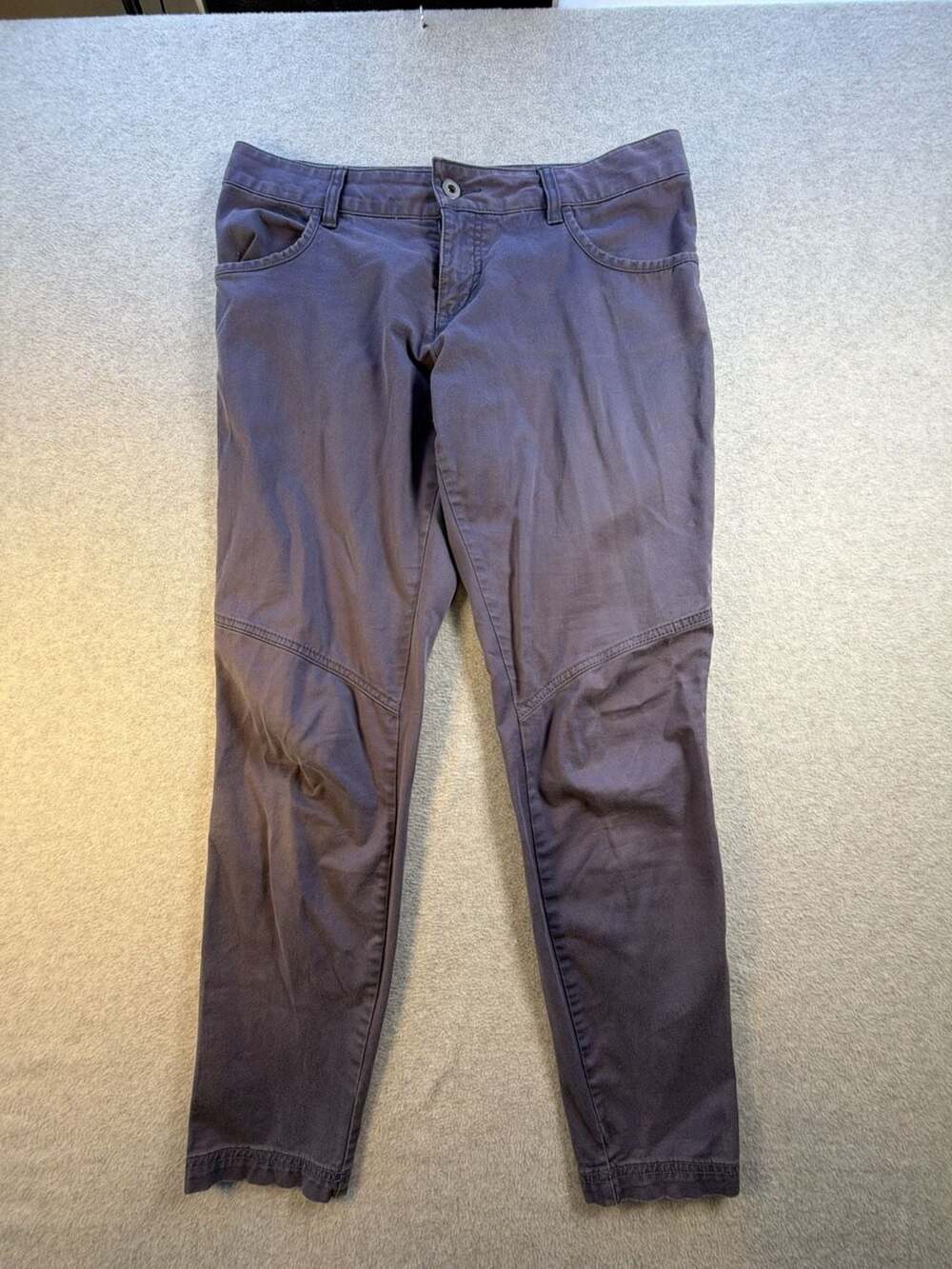 Columbia Sportswear Company Ryder Pants Size 8 Regular Lavender Gray Chinos